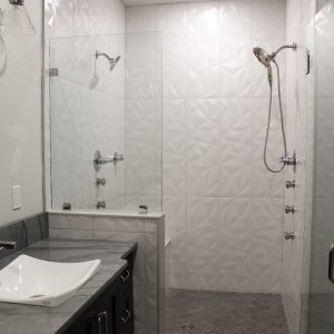 Bathroom – Porcelain & Natural Stone 1