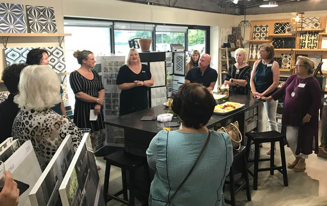 Exact Tile Inc hosts Interior Design Society of East Tennessee